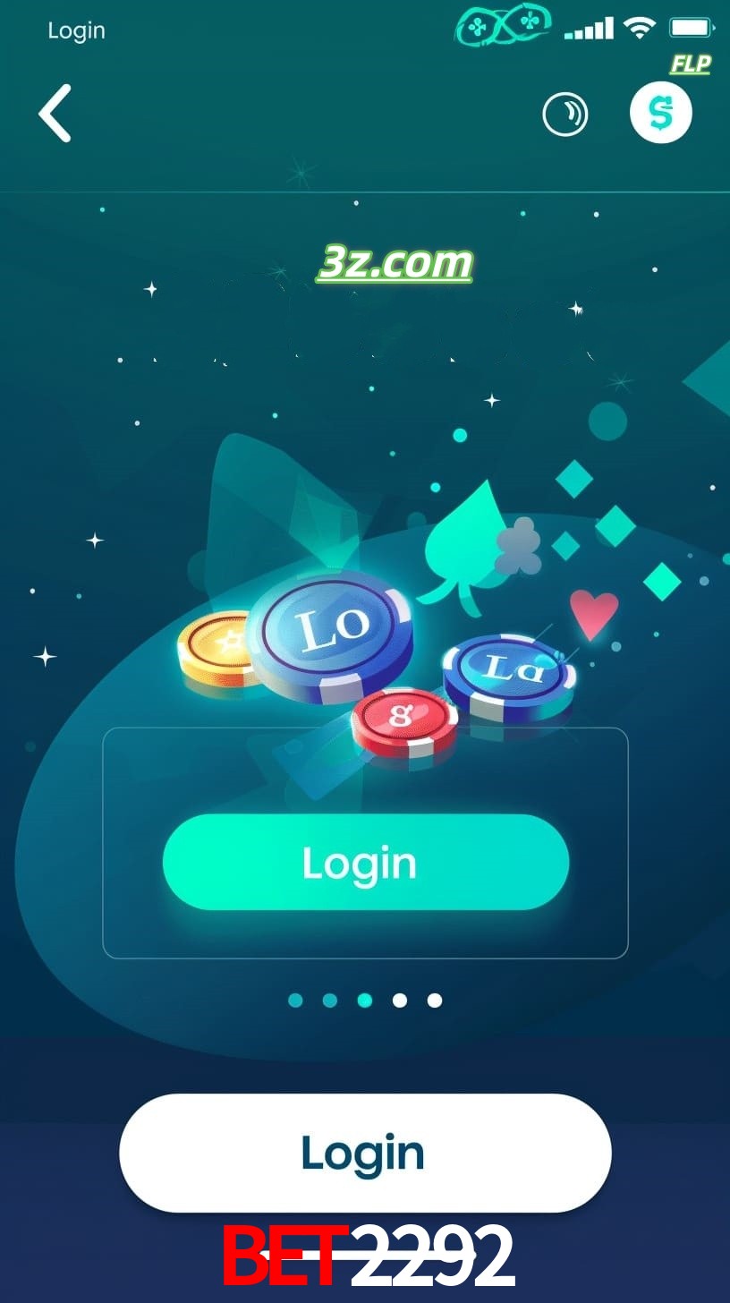 Login no aplicativo de cassino online bet2292 Brasil com bônus de boas-vindas